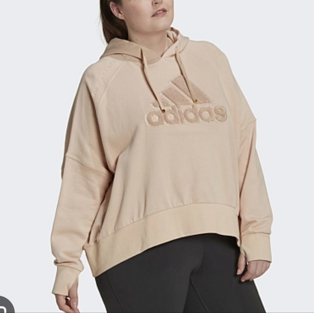 NWT WOMEN'S PLUS Size ADIDAS 11 HONOREE HOODIE